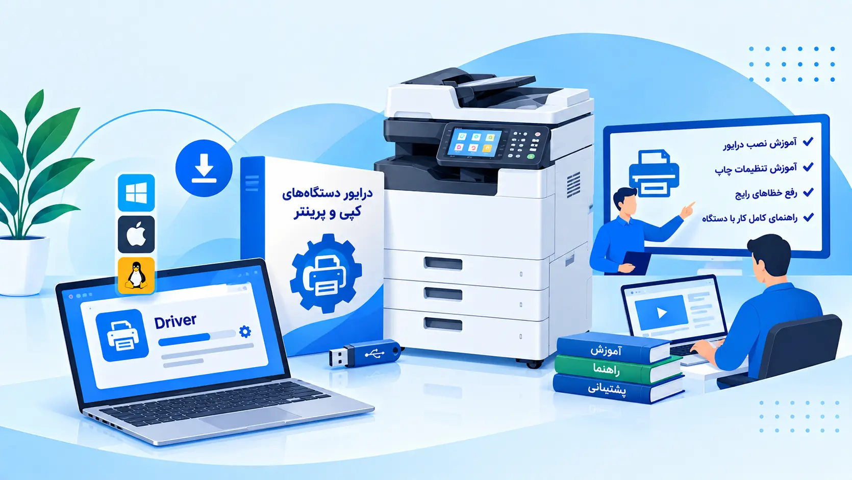 خدمات و آموزش